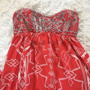 Size {S} Billabong Strapless Summer Dress
